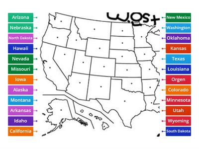 CCLC Western USA Map 