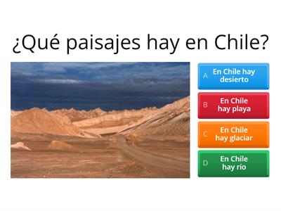 Los paisajes de Chile