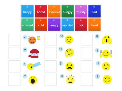 2C Feelings Vocab English File Elementary