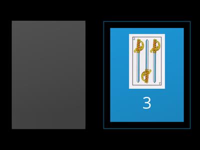 1 ° A Juego de cartas "EL DOBLE" 