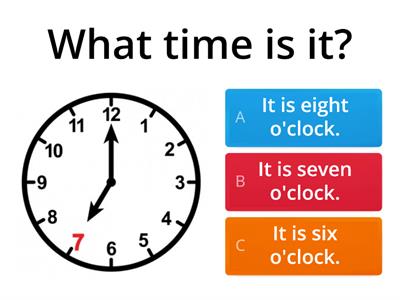 WHAT TIME IS IT? 
