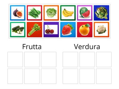 TrainingCognitivo.it | Categorizza frutta e verdura