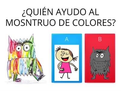 CUENTO: EL MOSTRUO DE COLORES