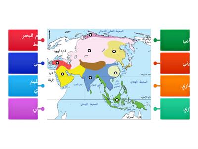 الأقاليم المناخية في قارة آسيا