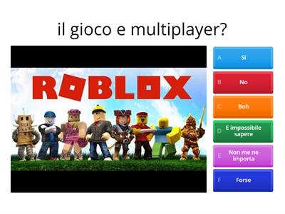 quiz di  roblox