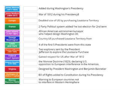 L. Cole First 5 Presidents