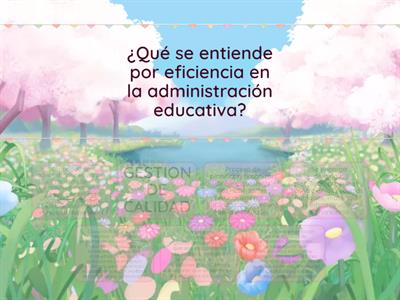 GESTIÓN EDUCATIVA 