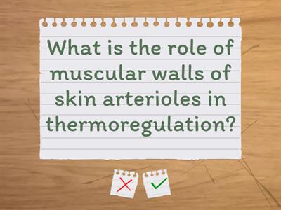 Homeostasis and Hormonal Control - Flash Cards