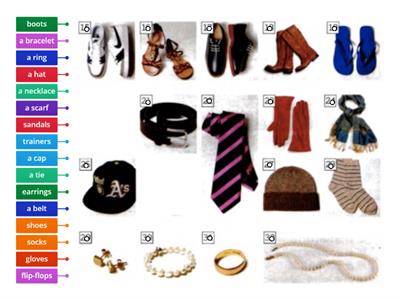 Footwear, accessories and jewellery 1