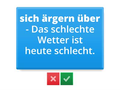 B1 Pronominaladverbien und Präposition+Pronomen