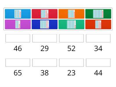 Base Ten Matching 2 Digit