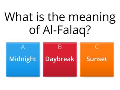 Tafhim: Surah Al-Falaq