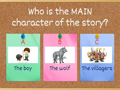 Let's Read - The Boy Who Cried Wolf - Activity 2