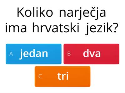 Hrvatski jezik i zavičajni govor