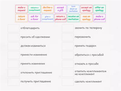 Verb-noun collocations