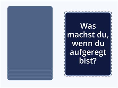 Sprechen Sie über Emotionsmanagement.