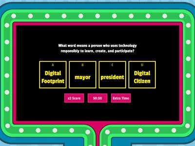 Digital Citizenship - Third Grade