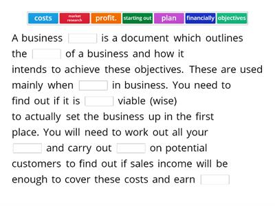 S3 BM The Business Plan