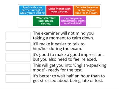 FCE - Speaking Day Tips and Advice