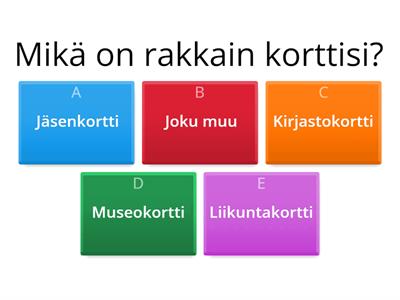 Tulemme tutuiksi – monivalintakortit (mukaillen: Kirsi Alastalo / Ryhmärenki.fi)