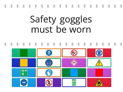 Health and safety symbols and signs
