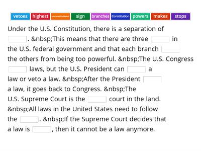The U.S. Constitution, Part Two (Public)