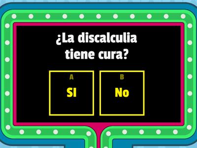 Dificultad del Aprendizaje - Discalculia