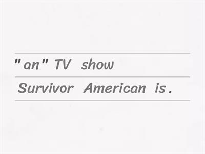 What is Survivor? 