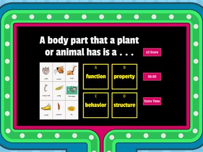 Unit 3: Organisms Review (3rd grade science)