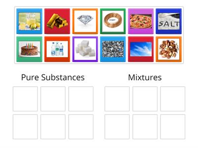 Pure Substances and Mixtures