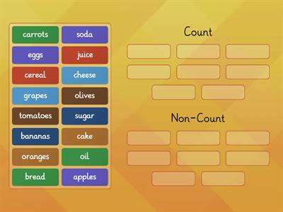 Our World L3 Unit 6 Count and Non-Count