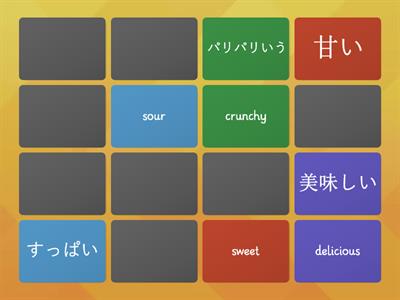 Eiken Gr 3 - Food Words