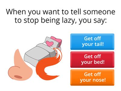 Lazy: Vocabulary