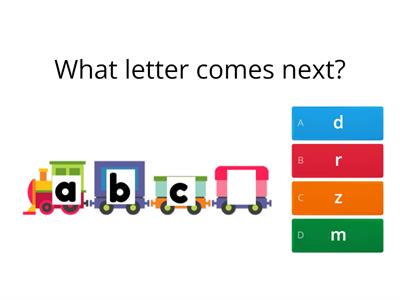 What Letter Comes Next?