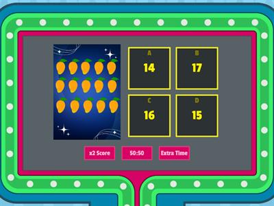  Count the pictures & identify the numbers.   Std- 1st , 2nd