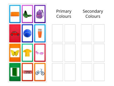 Primary and Secondary Colours