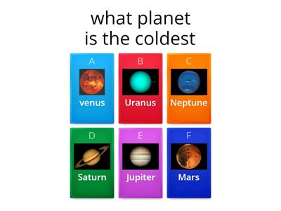 what planet is the coldest