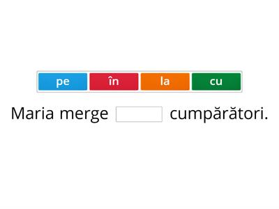 Completare enunțuri