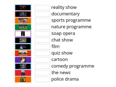 Project 2 Unit 6 TV programmes