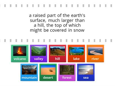 Geographical features