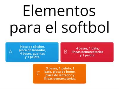 Test de Softbol