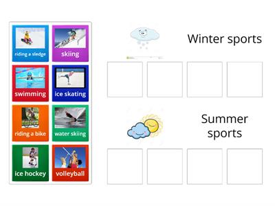 Winter and Summer Sports