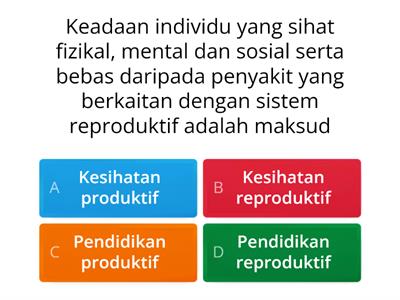PJPK TINGKATAN 5 Latihan Hak Kesihatan Reproduktif dan Seksual