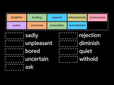 Antonyms The Winner Takes It All