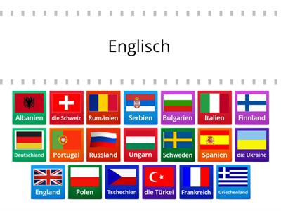 Länder und Sprachen