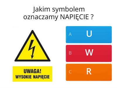  FIZYKA - PRĄD ELEKTRYCZNY  powtorzenie