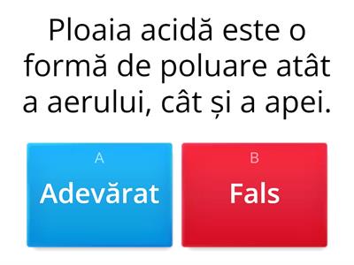 Poluarea apei, a aerului și a solului