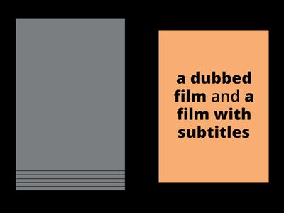 Film Vocab