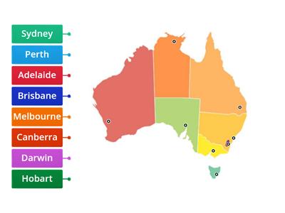 Australian Quiz -  Capital Cities