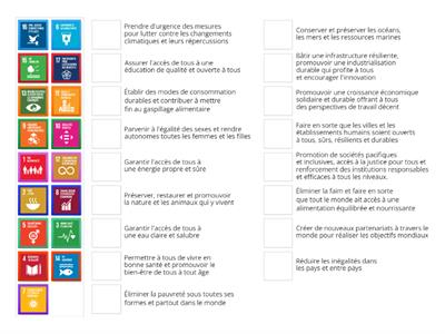 Les objectifs de développement durable